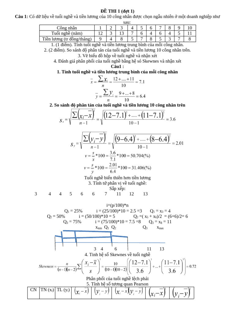 Bai Tap Tong Hop | PDF