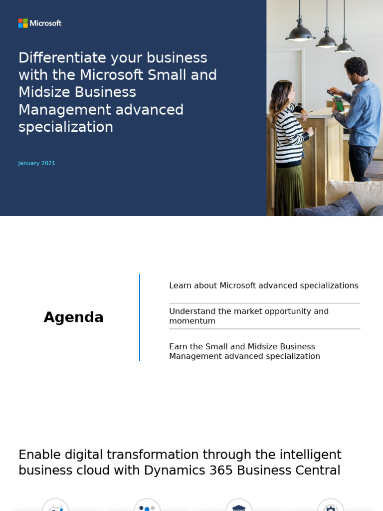 Microsoft SMB Management Specialization Guide | PDF | Cloud Computing ...