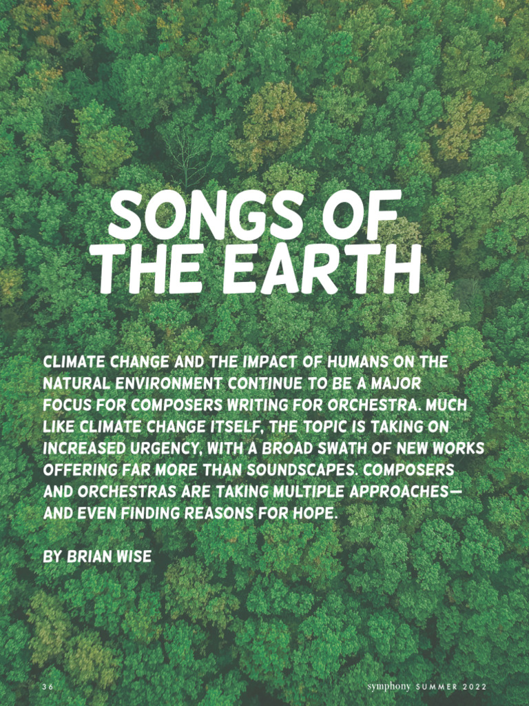 Climate Change in Contemporary Orchestral Music | PDF | Orchestras ...