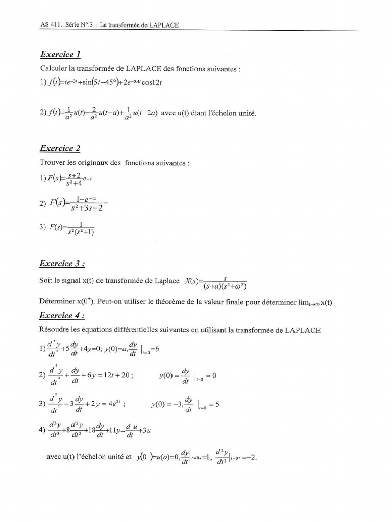 AS411 TD3 Correction | PDF