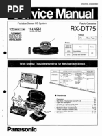 Download Panasonic Rx-dt75 Sm AD9402036C2 by r_marecek SN94112786 doc pdf