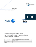 CDS-P-MS-501 Rev B Pneumatic Testing of Public Health Pipework