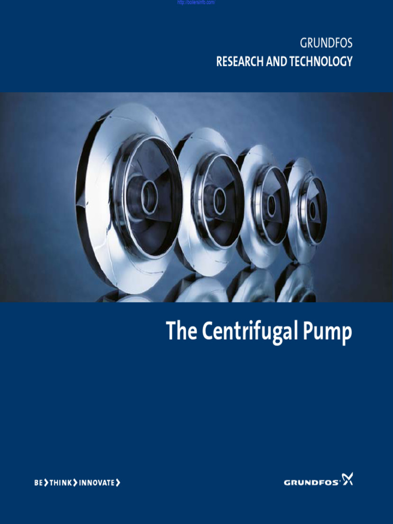 Grundfos The Centrifugal Pump | PDF | Pump | Electric Motor