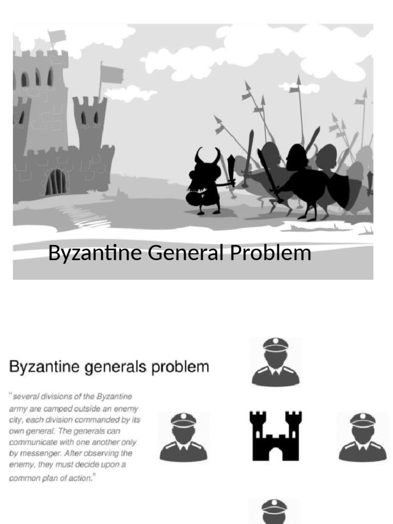 1.3 Byzantine General Problem and Fault Tolerance | PDF