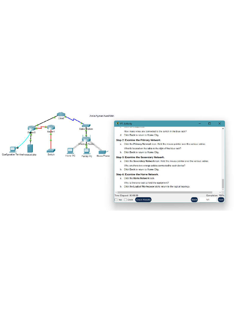 Lab 2 Networks | PDF