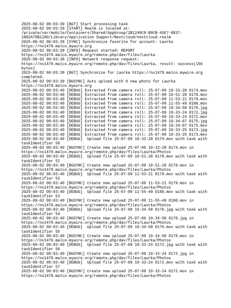Log 2025 08 02 | PDF | Computer Engineering | Network Service