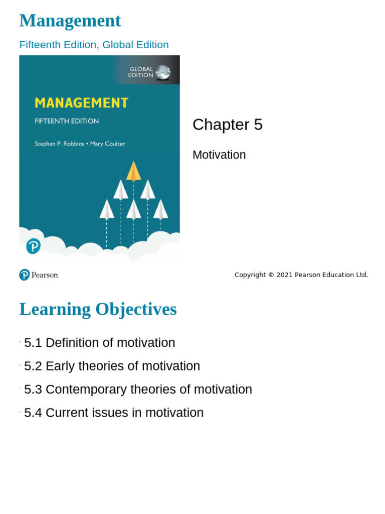 Understanding Motivation Theories in Management | PDF | Motivational ...