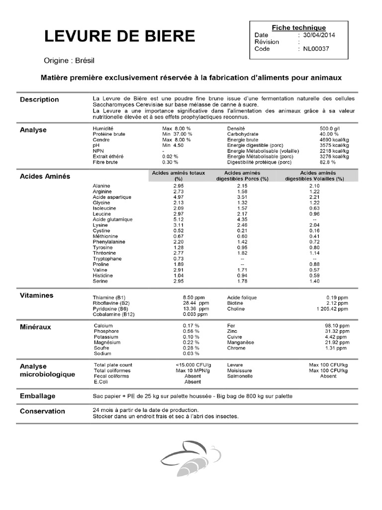 Levure de Bière PDF — free download