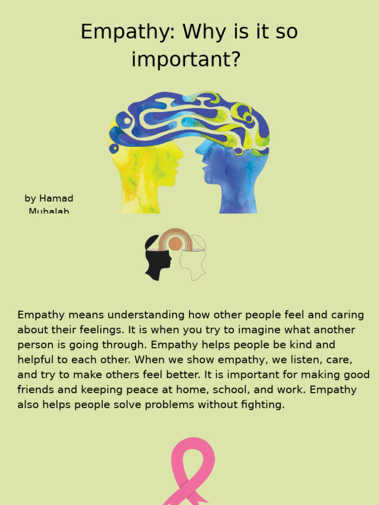 Empathy Why Is It So Important PDF