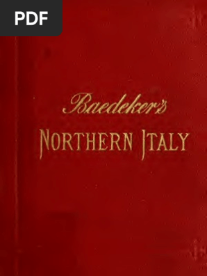 Italy Handbook For Travellers Volume 1 Karl Baedeker Firm 1900 Pdf Business