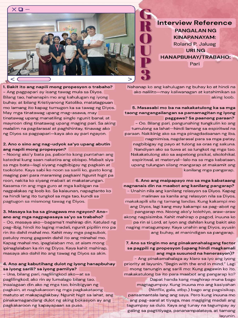 Group 3 | PDF