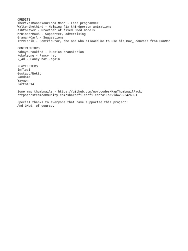 Credits | PDF