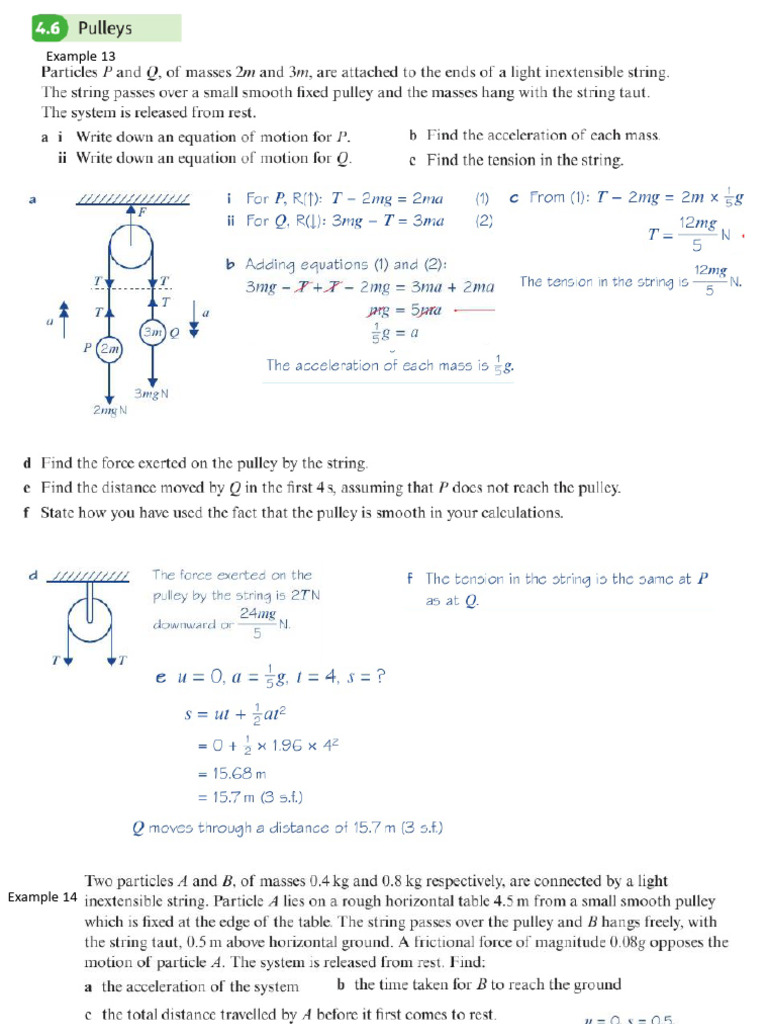 Mechanics Lecture 13 | PDF