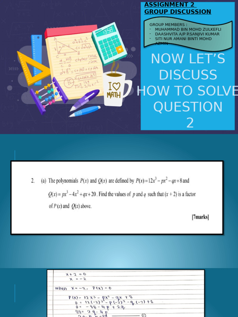 Maths Assignment 2 | PDF