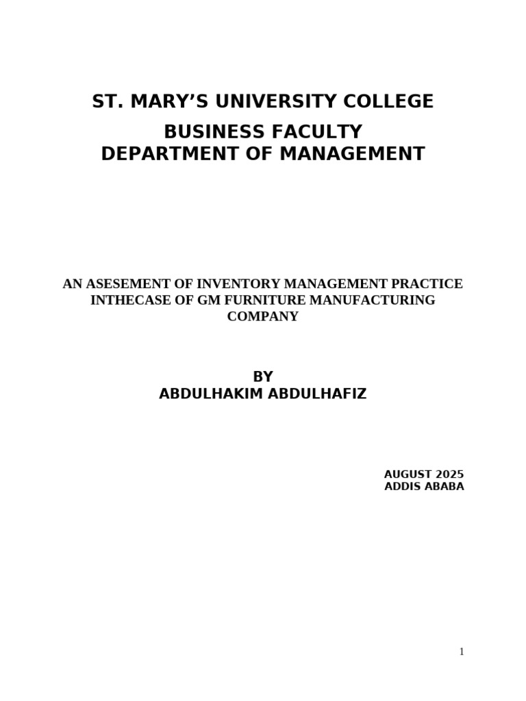 ABD 1 | PDF | Inventory | Lean Manufacturing