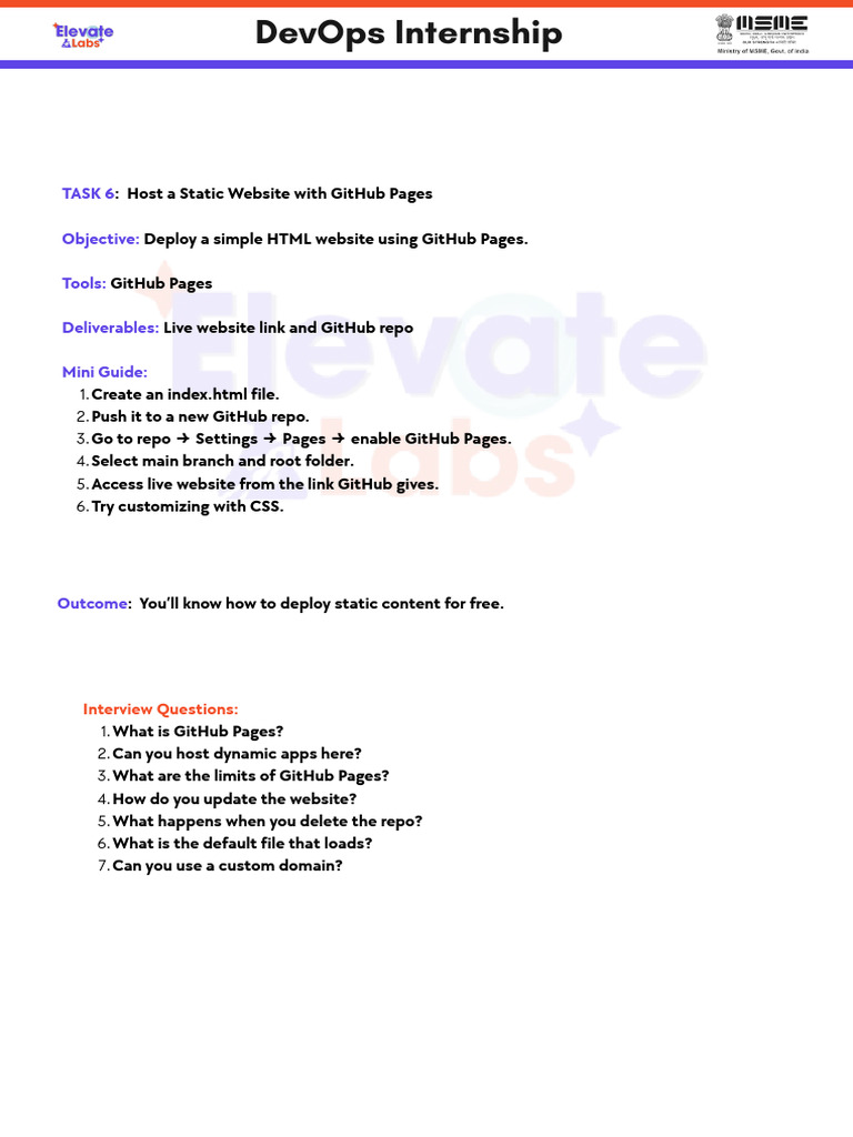 Task 6 Dev | PDF