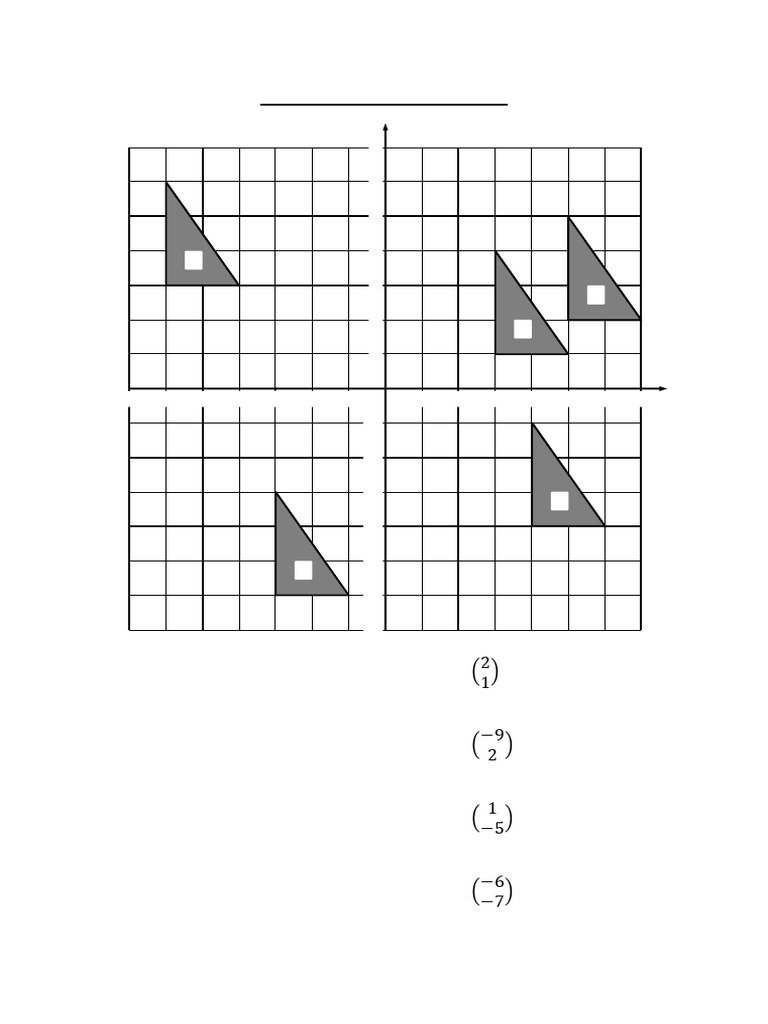 Triangle Translation Solutions Guide | PDF | Geometry | Algebra