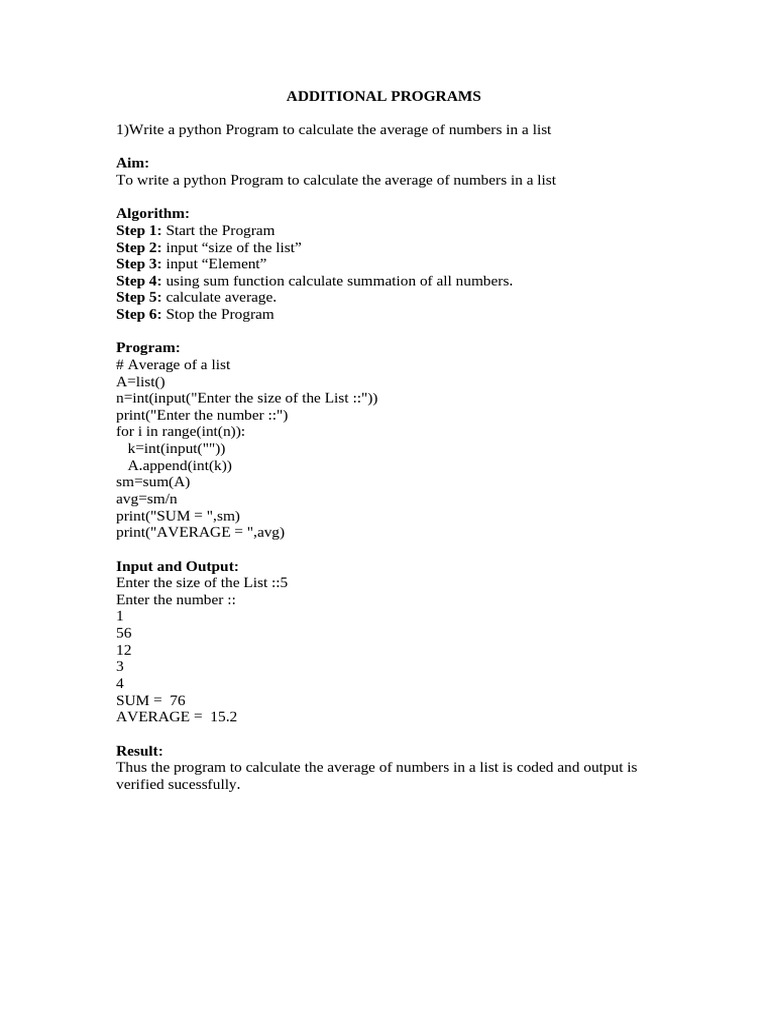 Additional Programs (Set 1&2) | PDF | Fahrenheit | Control Flow