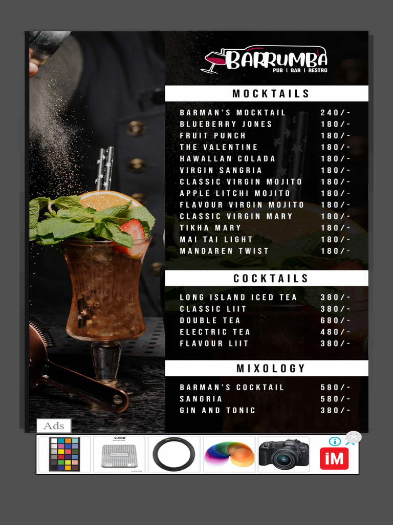 Drink Menu | PDF
