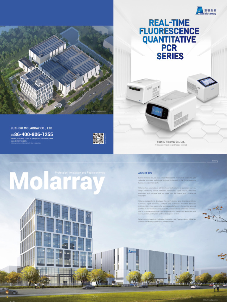Molarray: Advanced PCR Solutions | PDF | Real Time Polymerase Chain ...