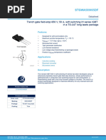High power density 650V IGBT in surface mount D2PAK package