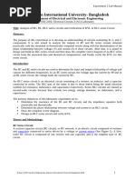 Parallel RL Circuit Analysis Guide | PDF | Electrical Impedance ...