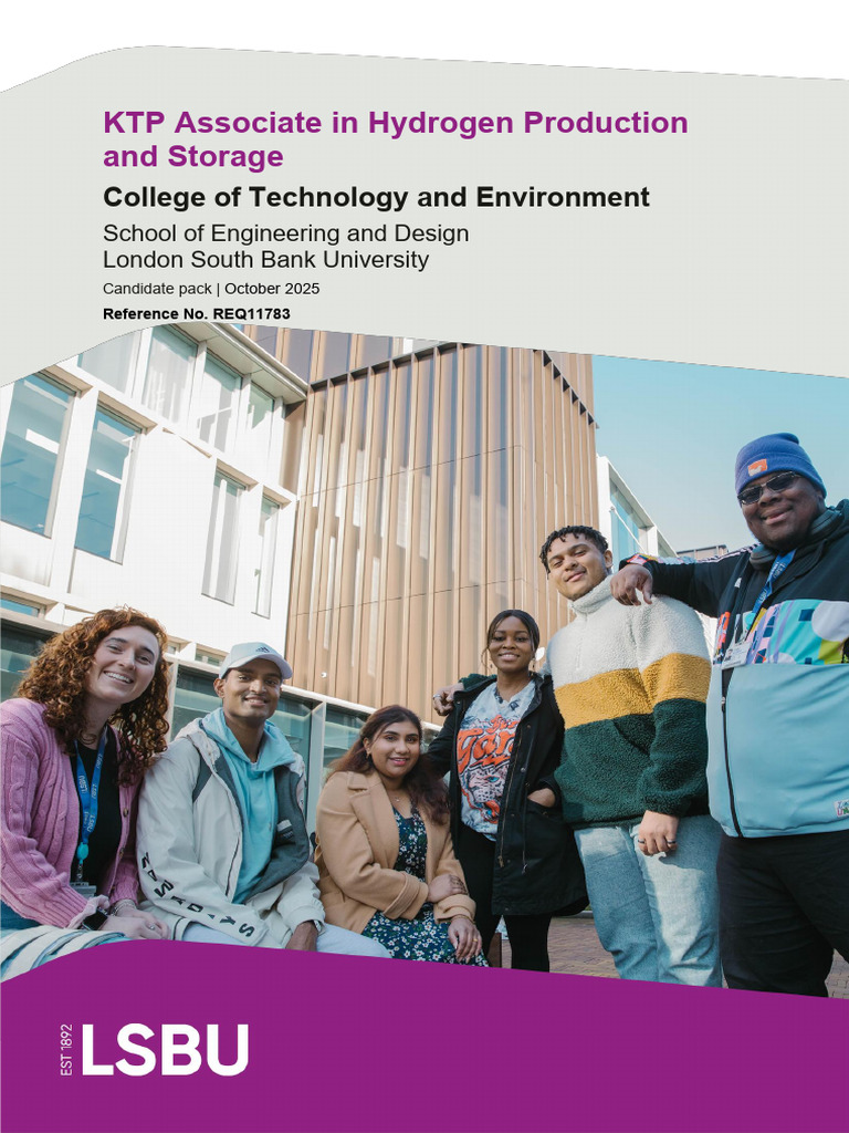 KTP Associate Role in Hydrogen Engineering | PDF | Engineering ...