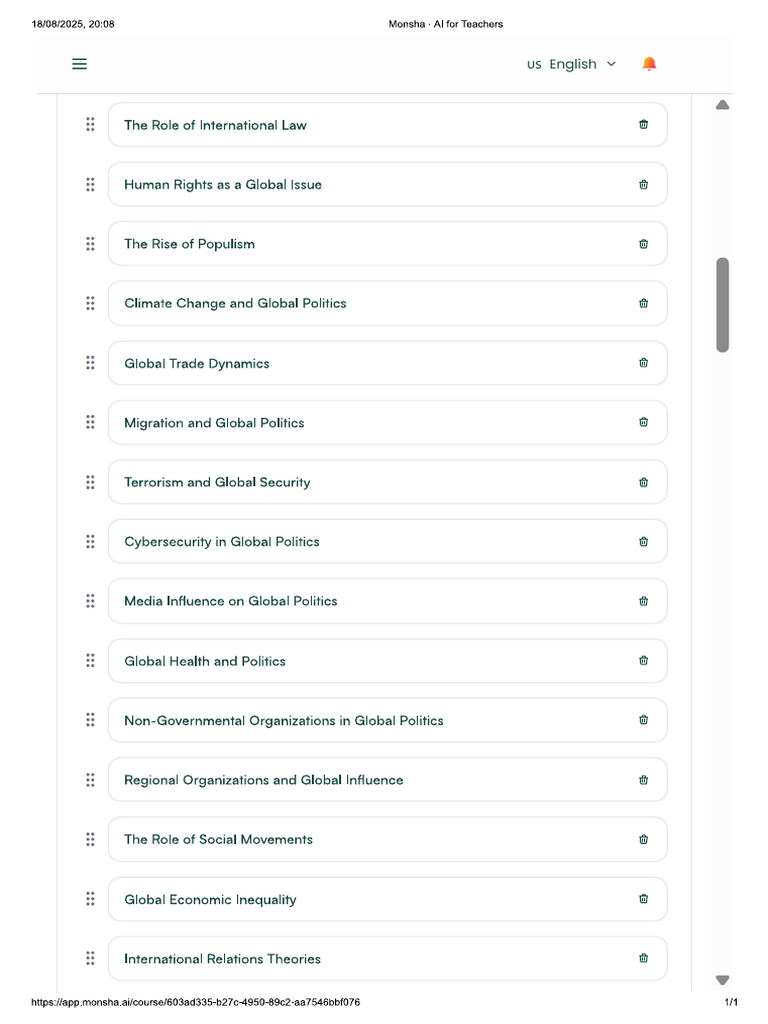 Unit 1 Global Politics - 3 | PDF