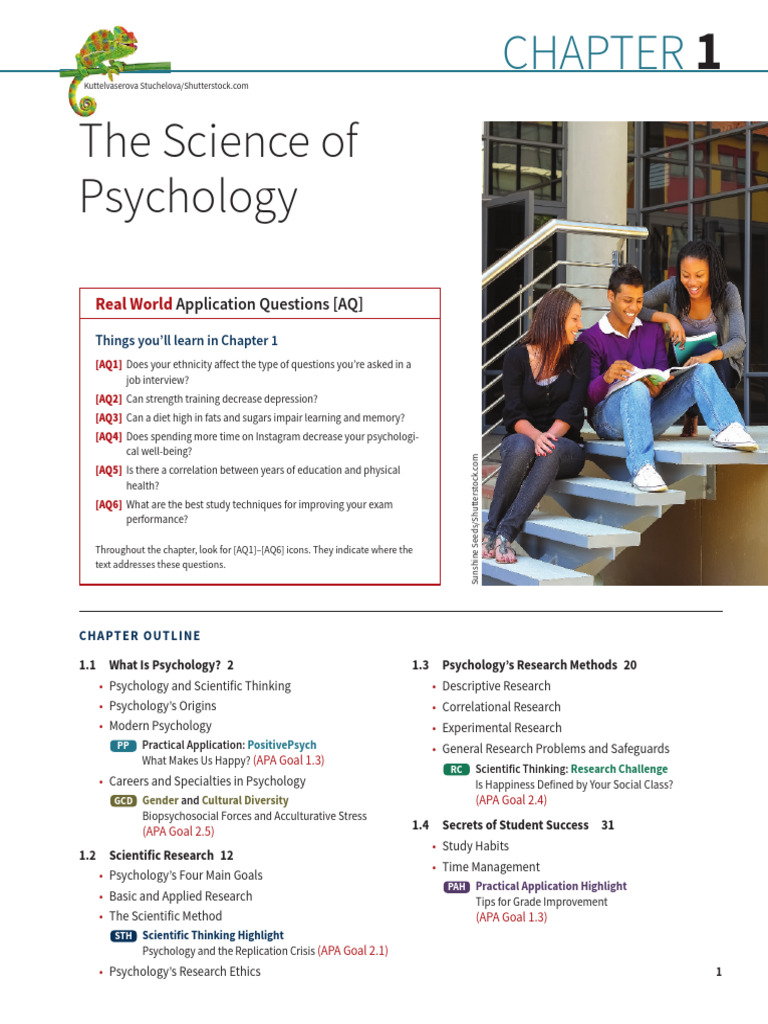 Unit 3. Resource 1. The Science of Psychology | PDF | Psychology ...