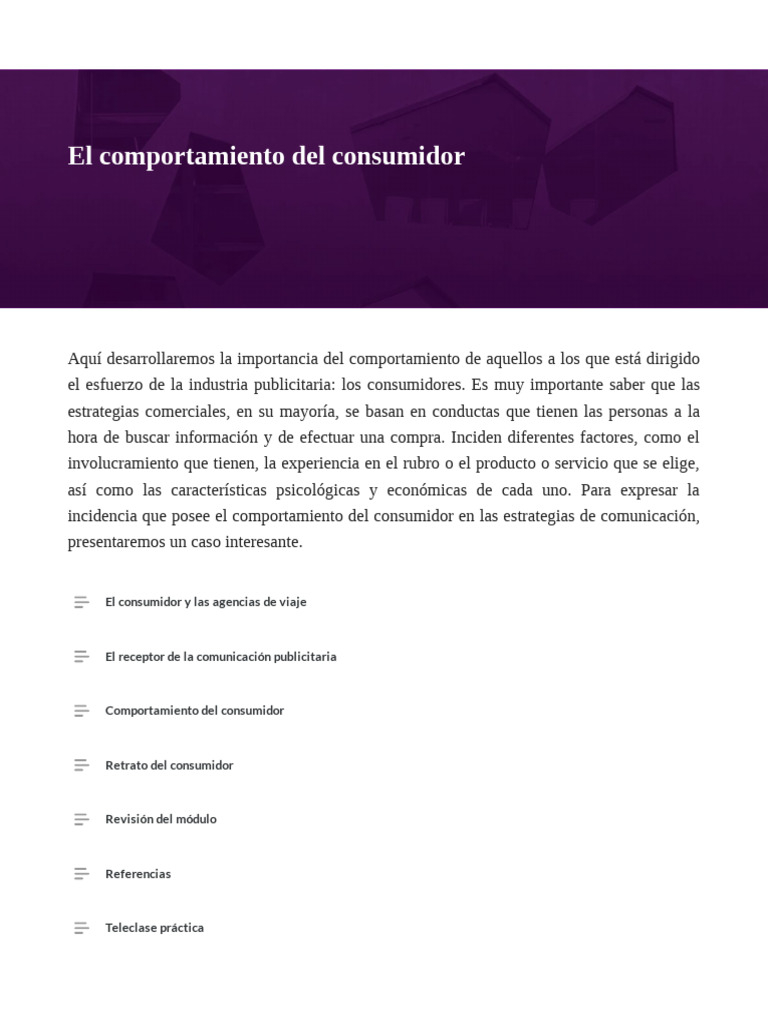 El Comportamiento Del Consumidor 2 | PDF | Comportamiento | Los ...