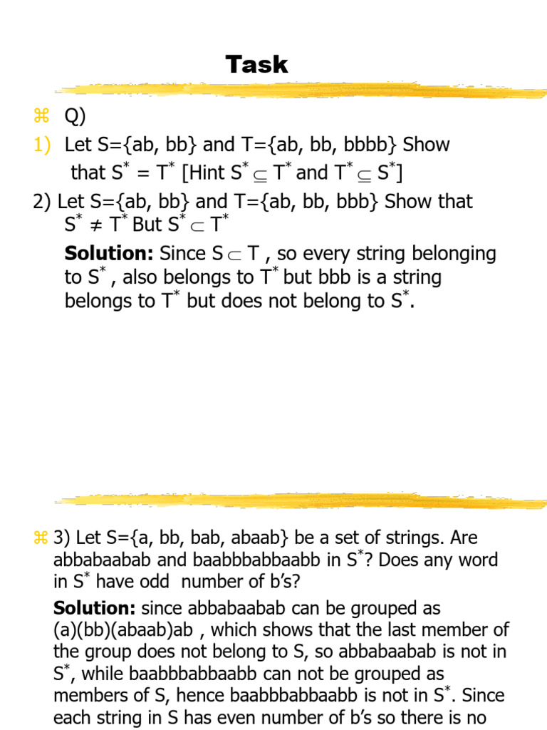 Lesson 03 (1) Automata | PDF | Regular Expression | Syntax (Logic)