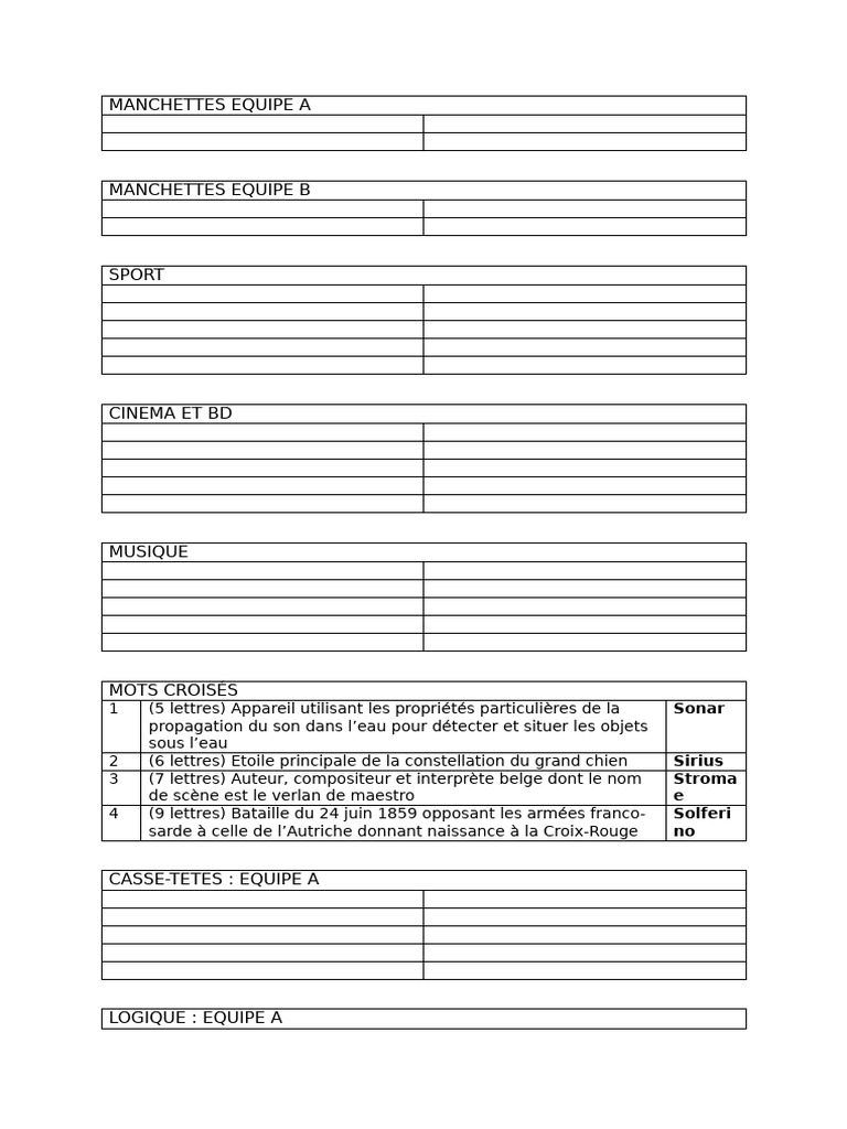 Modele Match de Genie - Copie | PDF