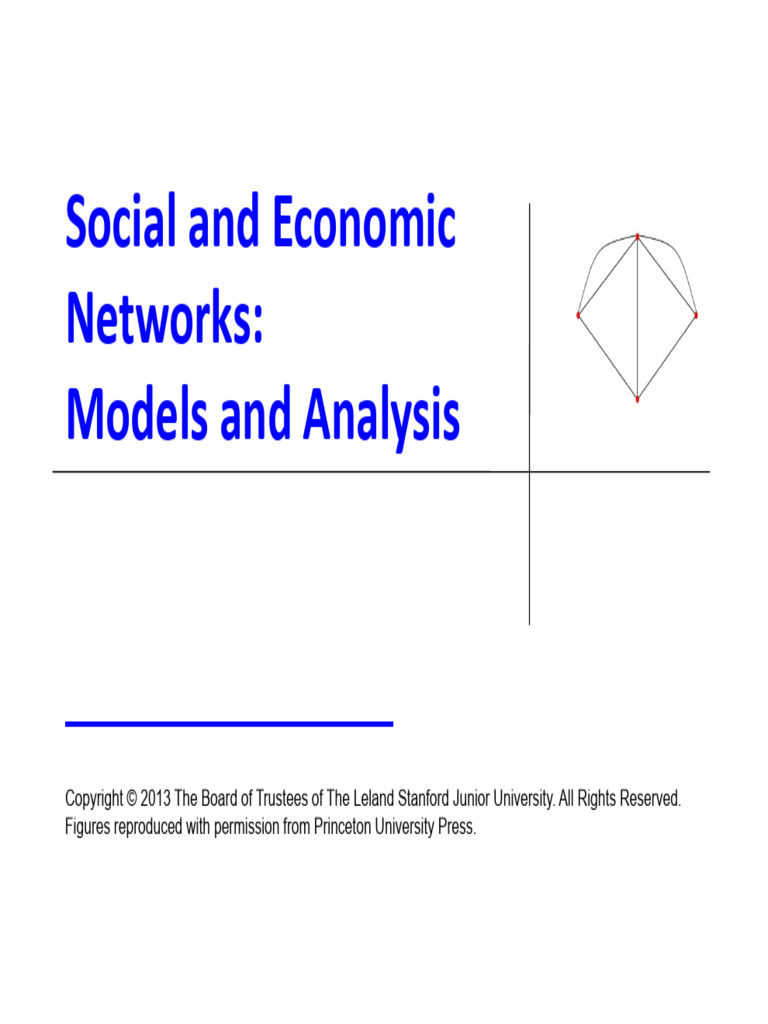Social and Economic Network Analysis | PDF
