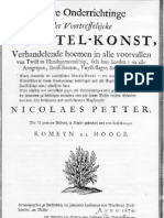 Worstel-Konst - 1674 (Dutch Combat Ives)