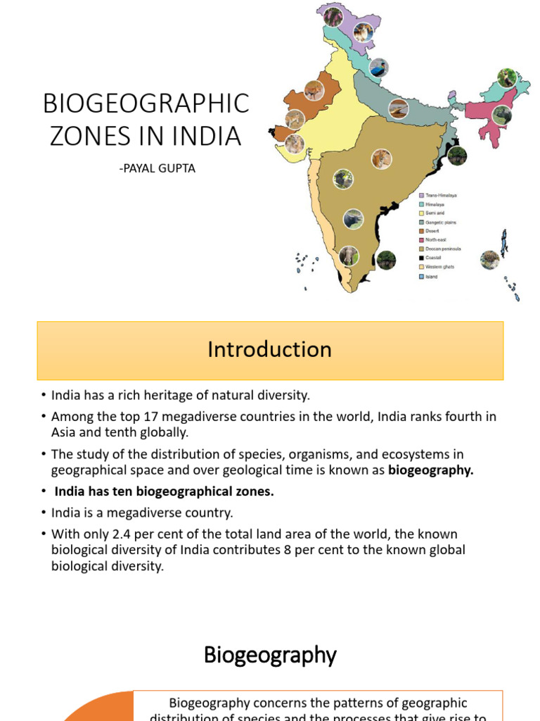 Biogeographic Zones of India Explained | PDF | Himalayas | Coast