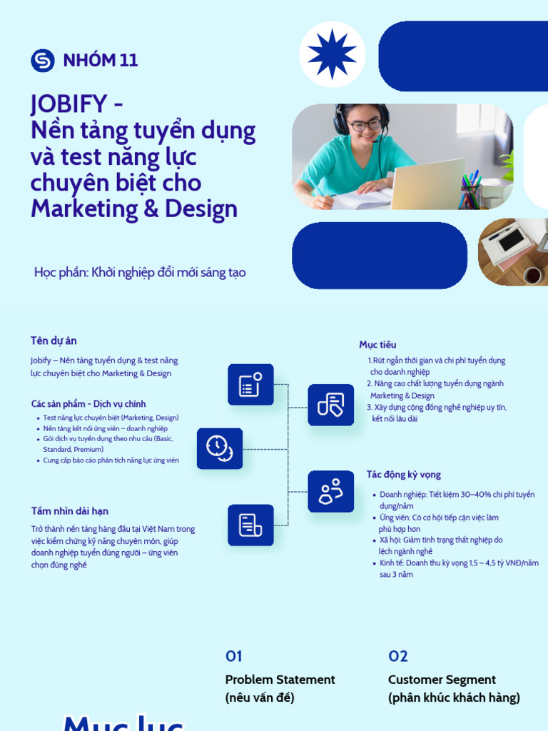 Nhóm 11 - Jobify - Nền Tảng Tuyển Dụng Và Test Năng Lực Chuyên Biệt Cho ...