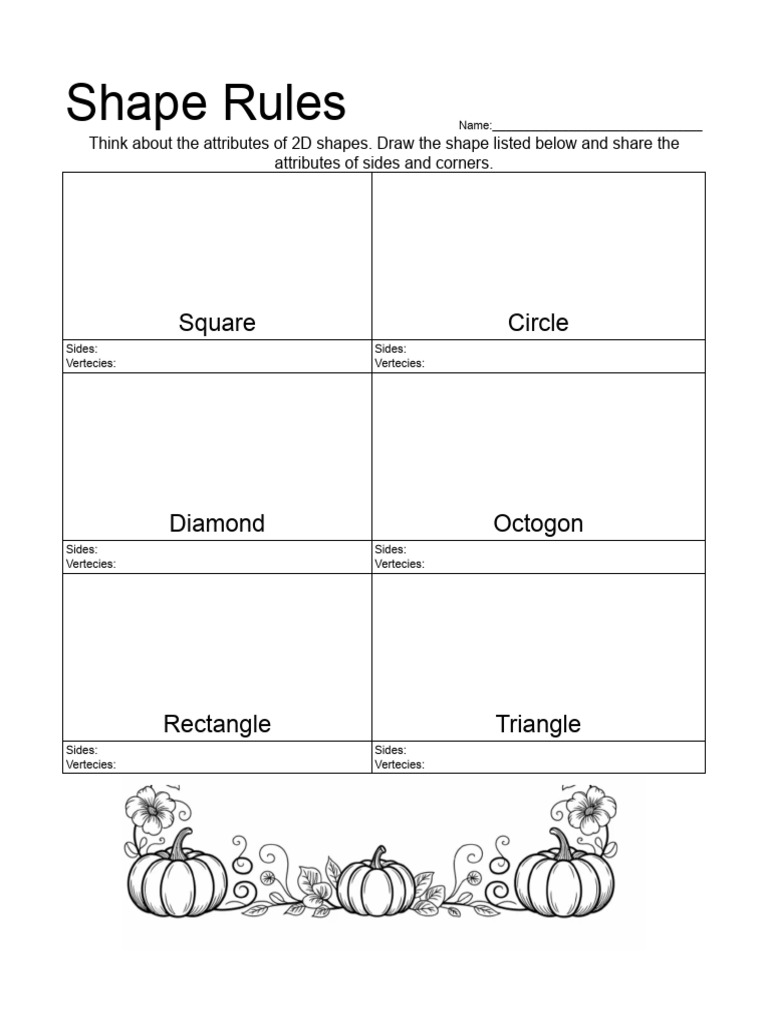 Basic Shape Rules | PDF
