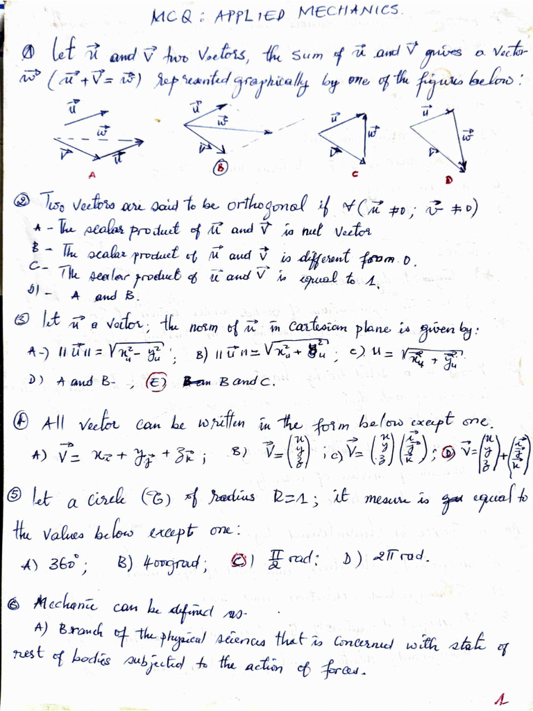 Applied Mechanics | PDF