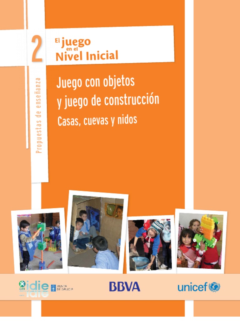 Cuaderno 2 El Juego en El Nivel Inicial Jardín de infancia Conocimiento