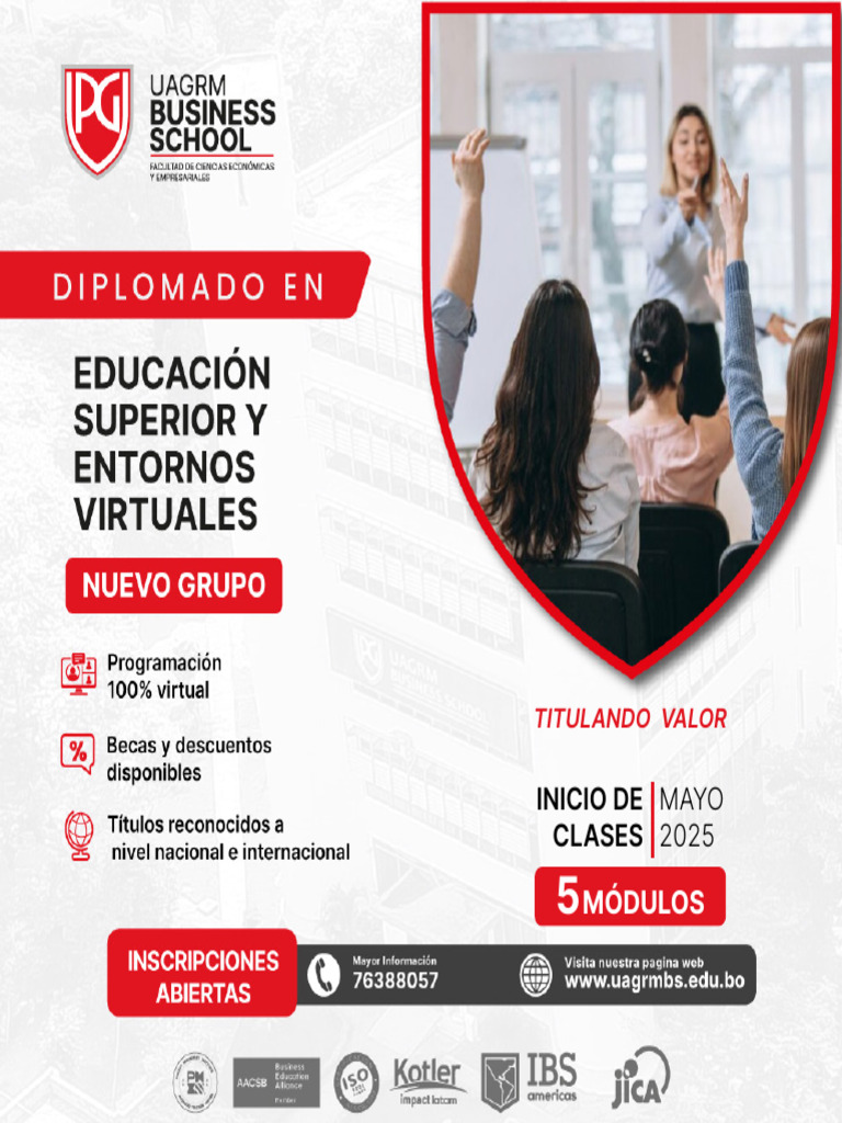 Diplomado en Educación Superior 2025 | PDF | Plan de estudios ...
