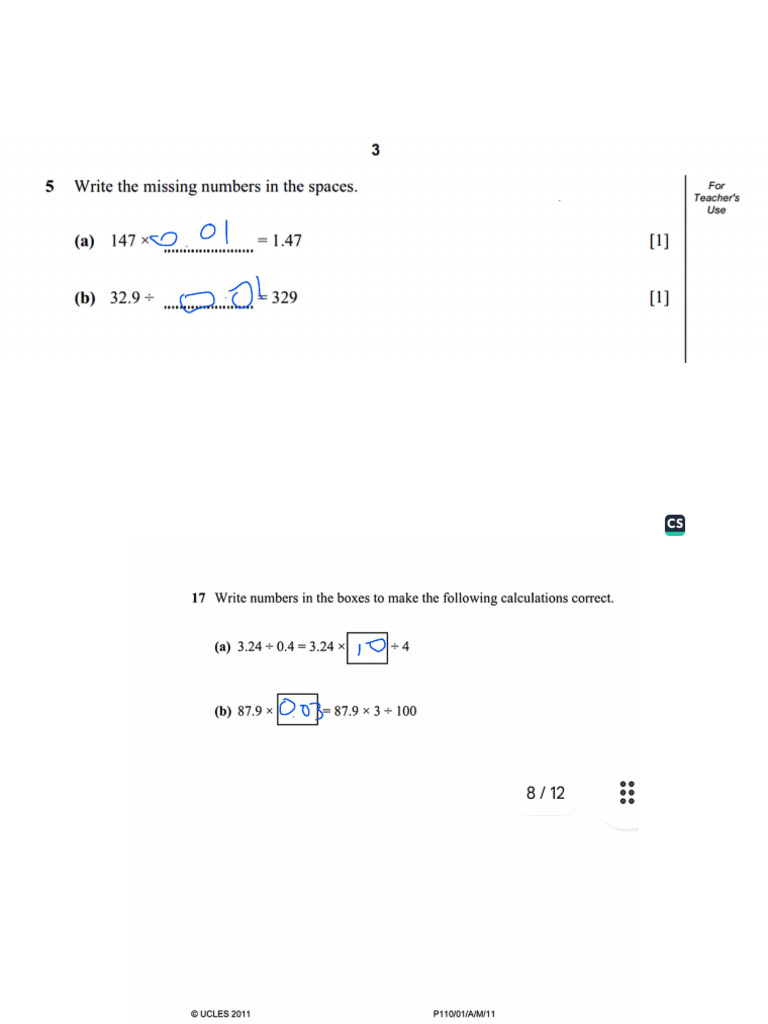 Test 2 Model Paper 1 | PDF