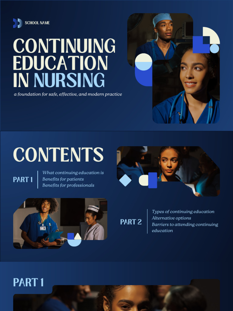 Continuing Education in Nursing Overview | PDF | Nursing | Health Care