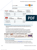 OneTravel - Booking Confirmation Print Details, PDF, Travel Visa