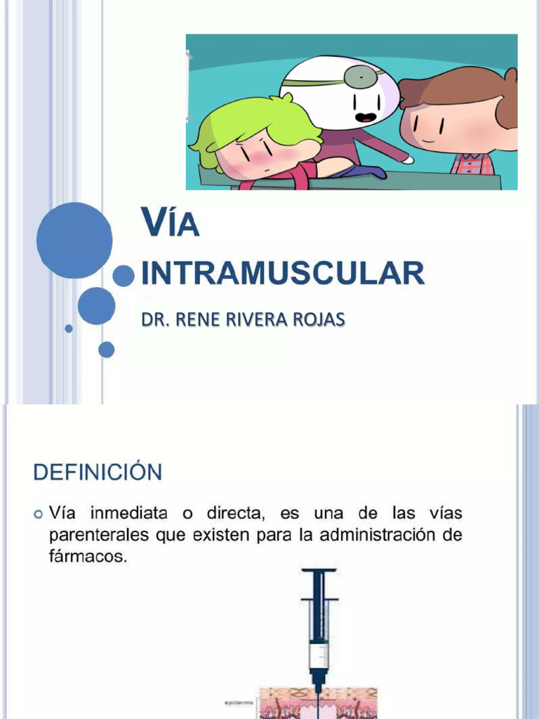 Administracion Intramuscular | PDF