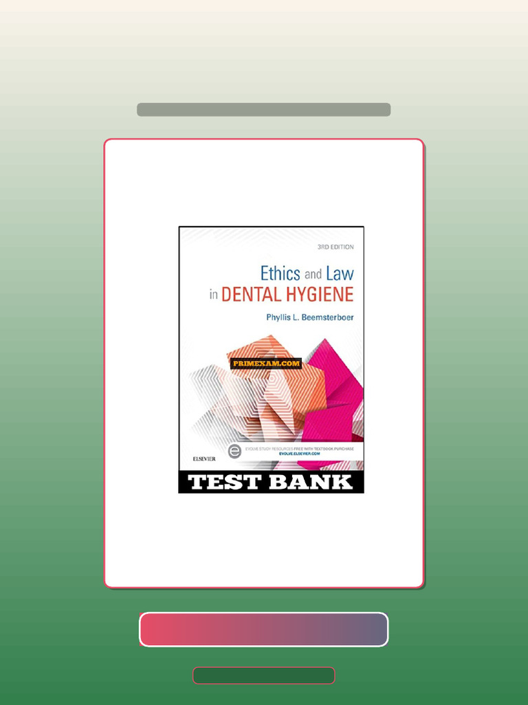 Ultimate Bundle Ethics and Law in Dental Hygiene 3rd Edition ...