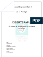 Ciberterapia, un campo en constante desarrollo