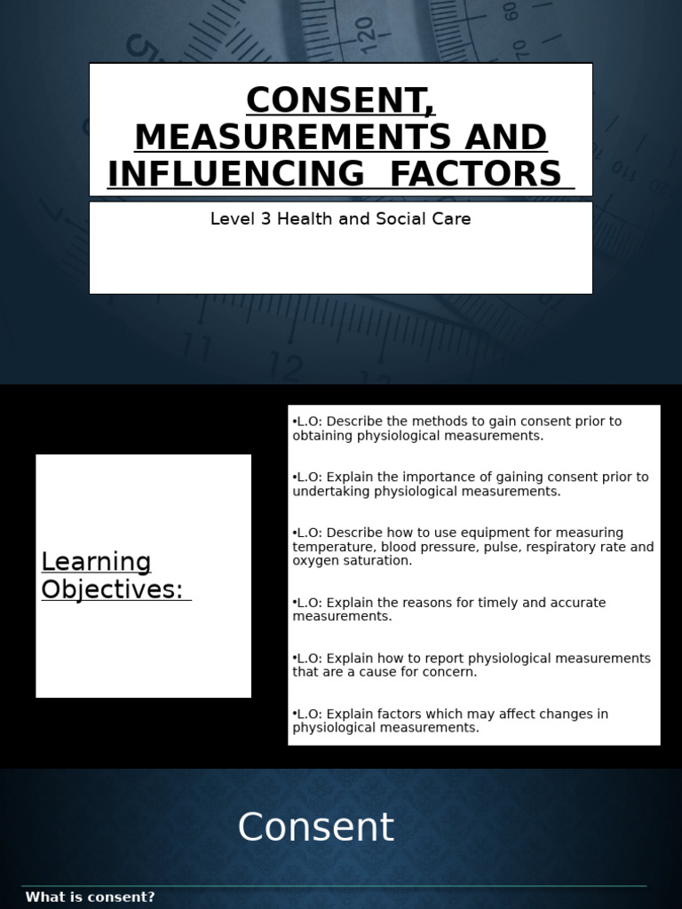 Consent and Physiological Measurements Guide | PDF | Blood Pressure | Pulse