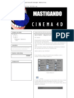 Mastigando Cinema 4D_ Iluminação - Objetos de Cena