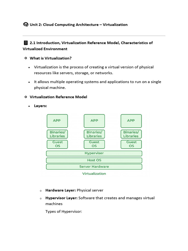 Virtualization in Cloud Computing Explained | PDF | Virtualization ...