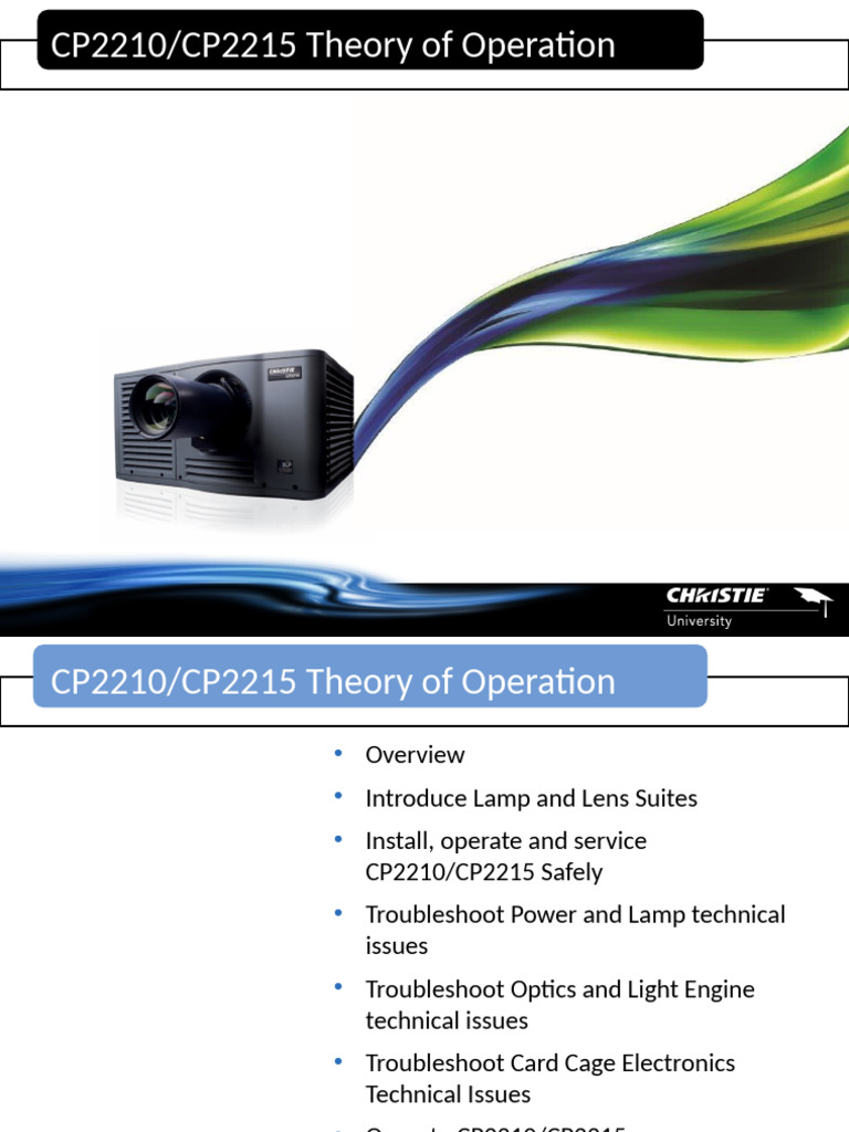 CP2210/CP2215 Operation and Safety Guide | PDF | Optical Filter | Power ...